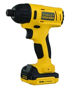 מברגה אימפקט STANLEY10.8V סדרת V20 סוללה 1.5 AH