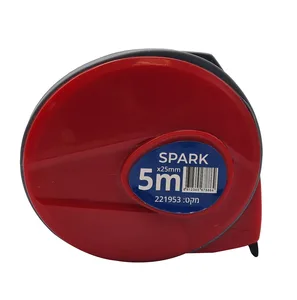 מטר אדום 5 מ' (25ממ) מוגן גומי SPARK